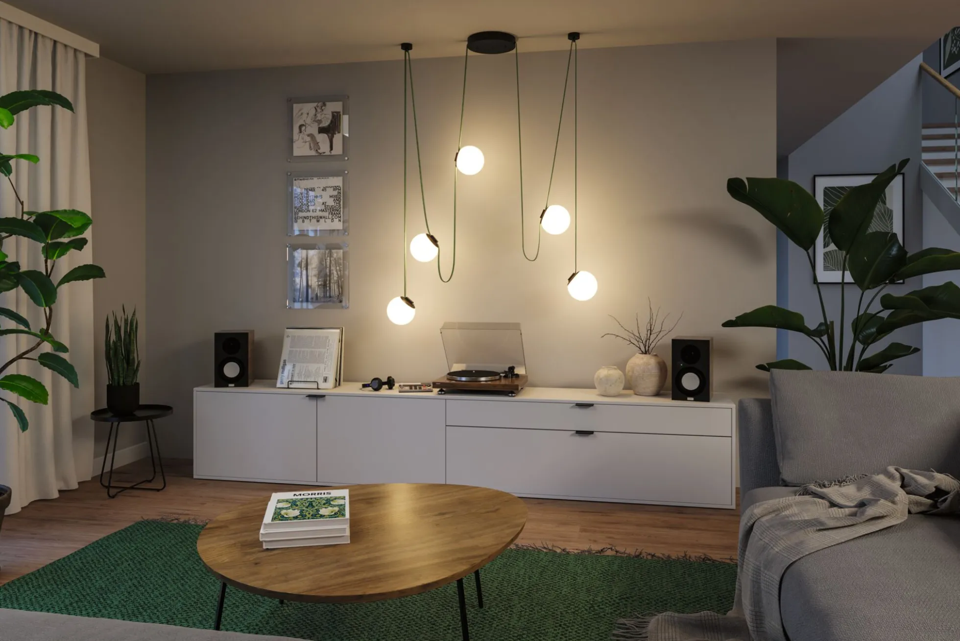 ULine LED Pendel - Ball