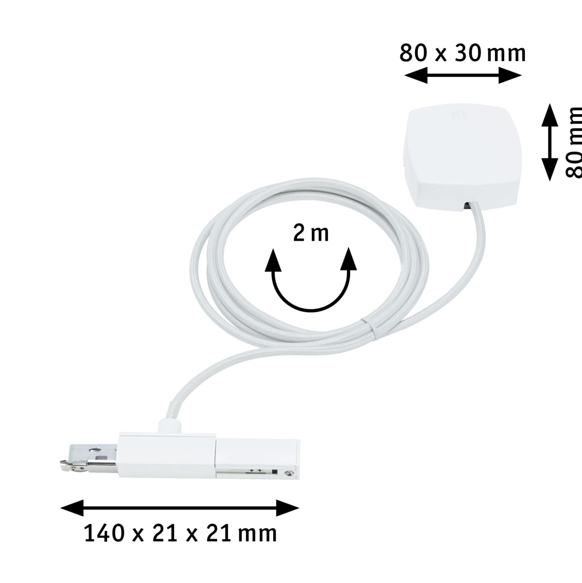 URail Einspeisung - Kabel
