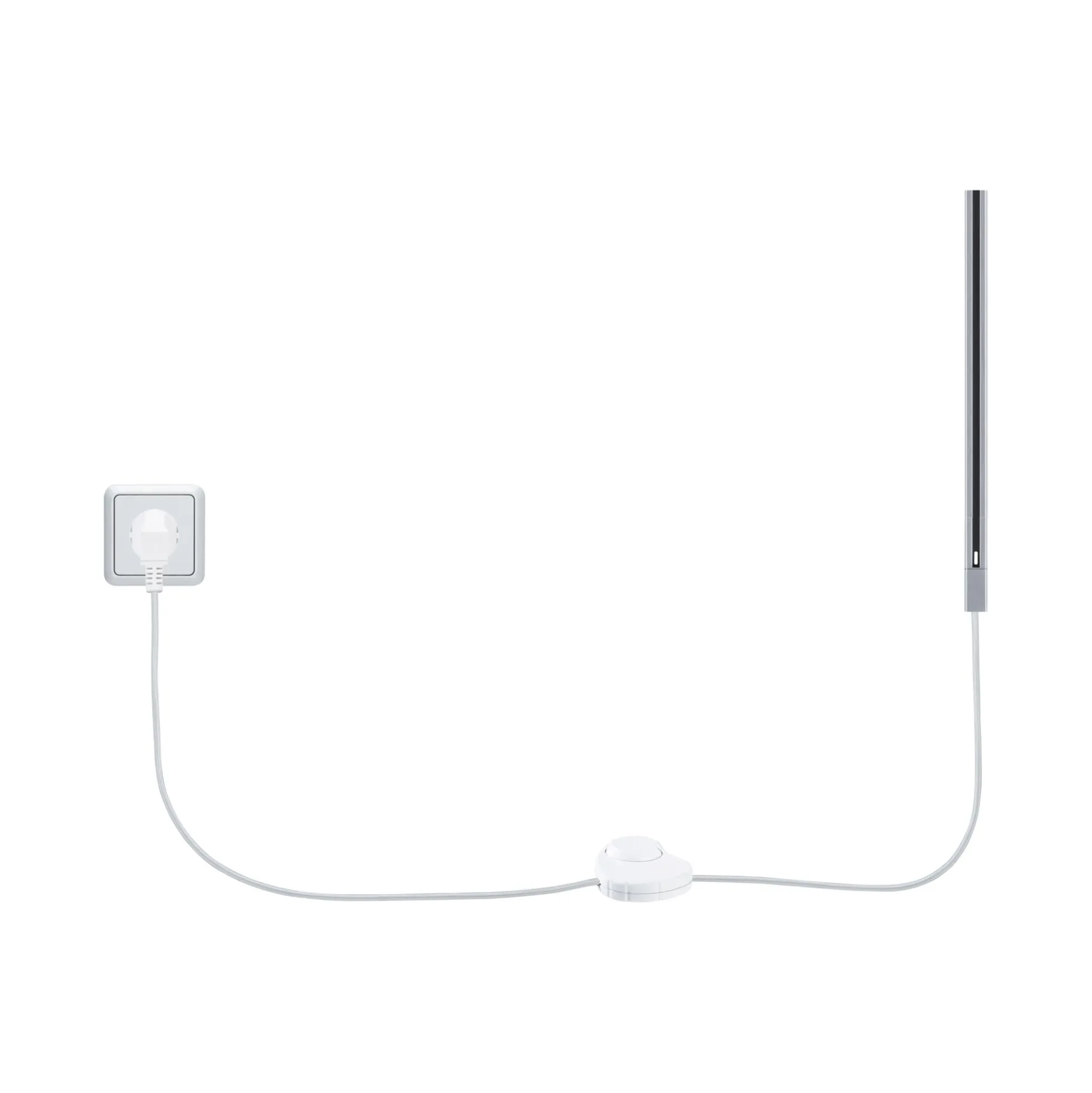URail Einspeisung - Kabel mit Schalter