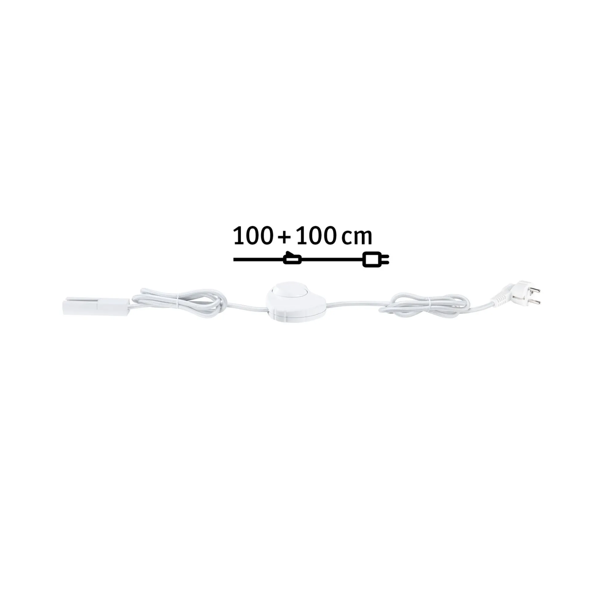 URail Einspeisung - Kabel mit Schalter