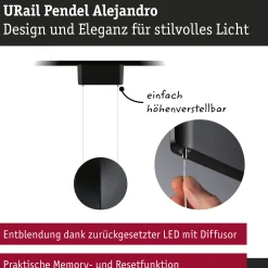 URail Pendel 3-Step-Dim - Alejandro