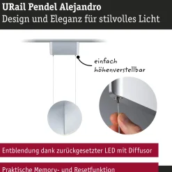 URail Pendel 3-Step-Dim - Alejandro