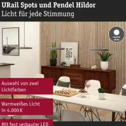 URail Pendel 3-Step-Dim - Hildor