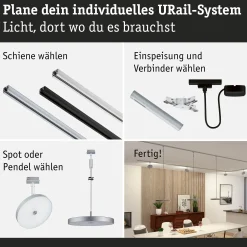 URail Pendel 3-Step-Dim - Hildor
