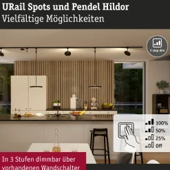 URail Pendel 3-Step-Dim - Hildor
