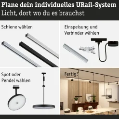 URail Pendel 3-Step-Dim - Hildor