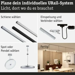 URail Pendel 3-Step-Dim - Hildor
