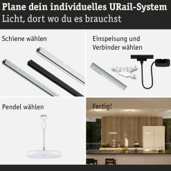 URail Pendel 3-Step-Dim - Hildor