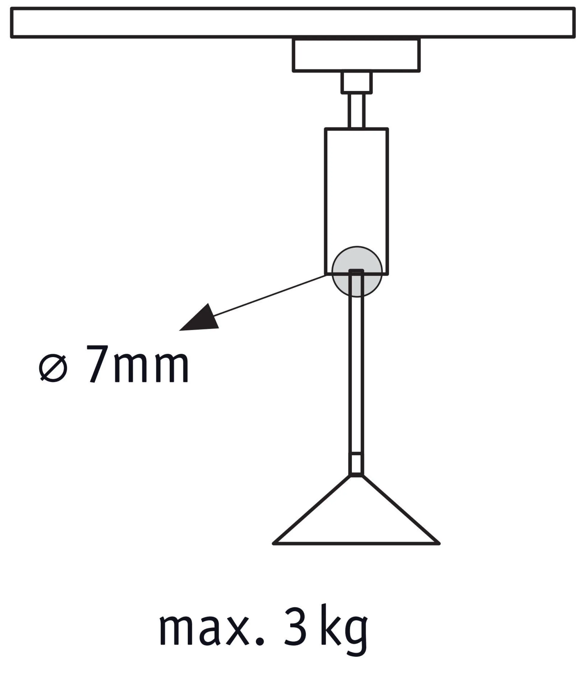 URail Pendeladapter - Universal