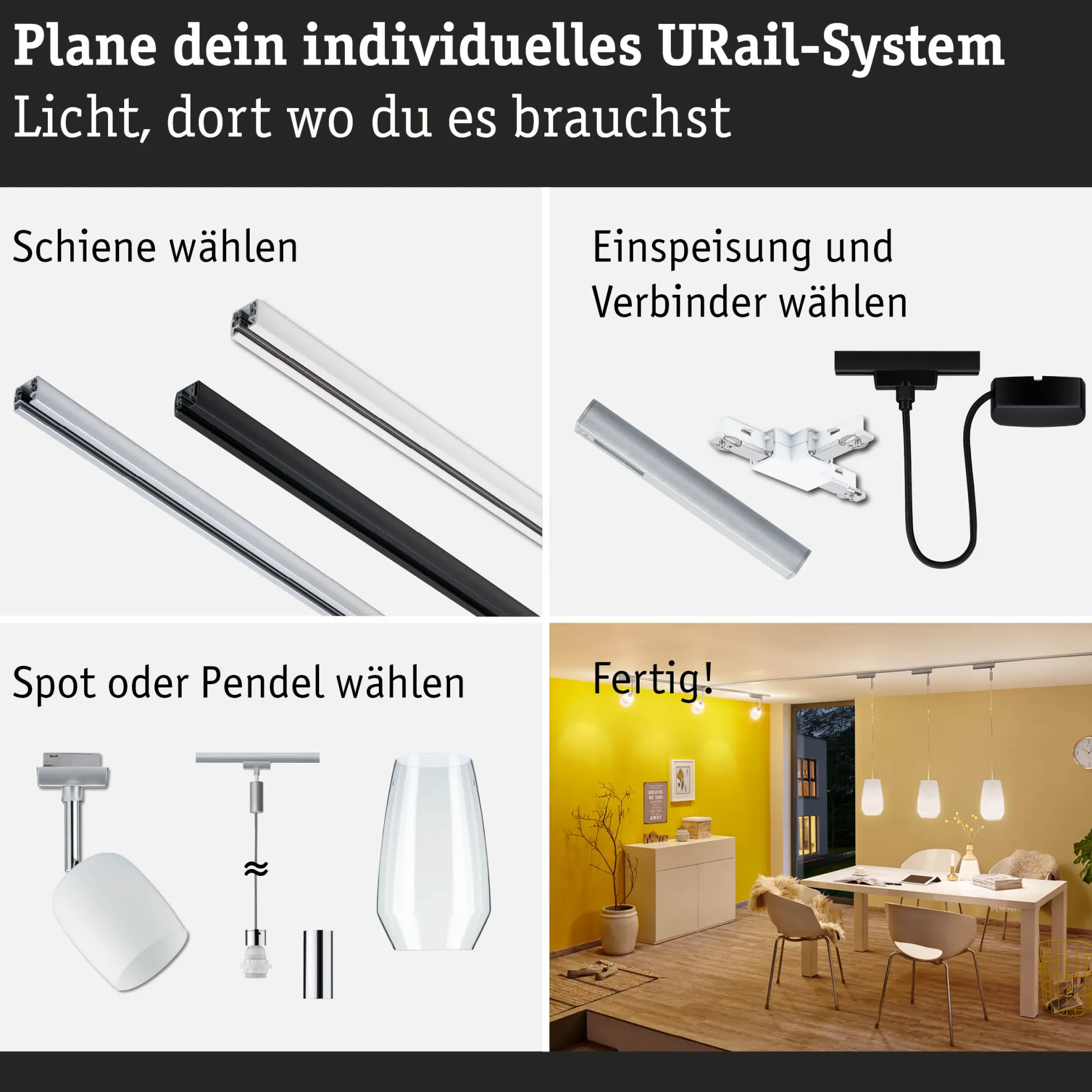 URail Schienenadapter Smart Home Zigbee 3.0 - URail Schienenadapter Smart Home Zigbee 3.0