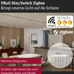URail Schienenadapter Zigbee 3.0 - Dimm/Switch