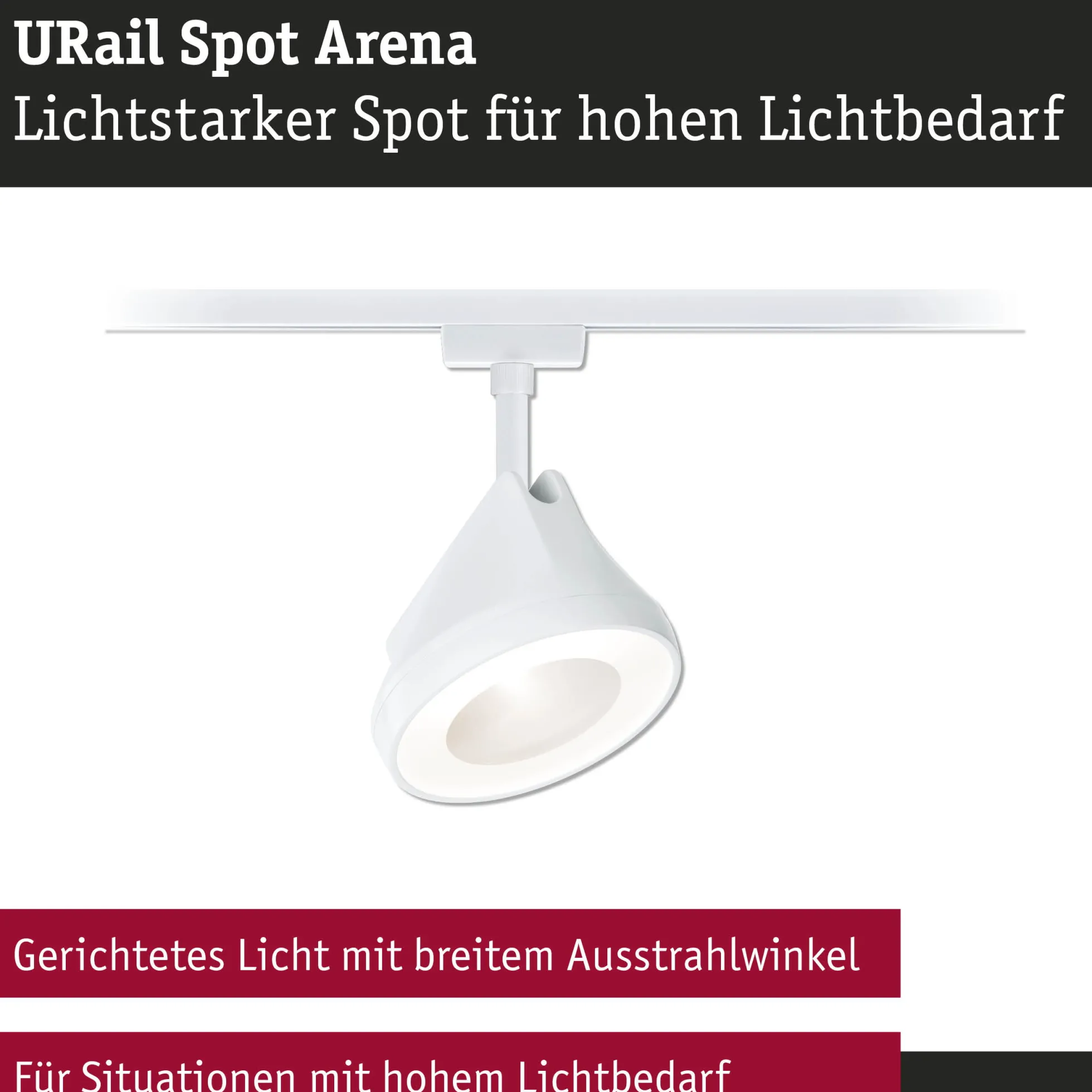 URail Schienenspot - Arena Einzelspot