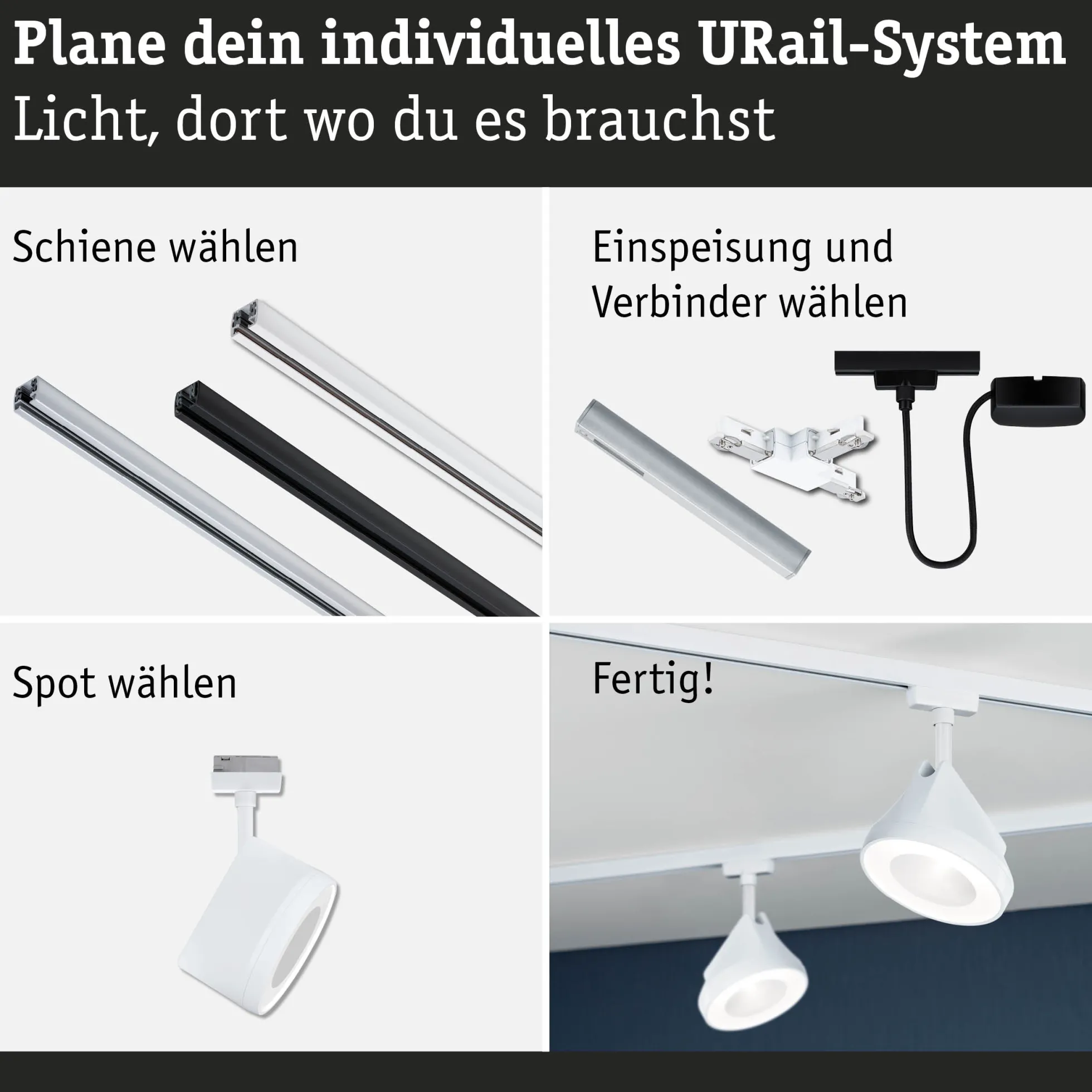 URail Schienenspot - Arena Einzelspot