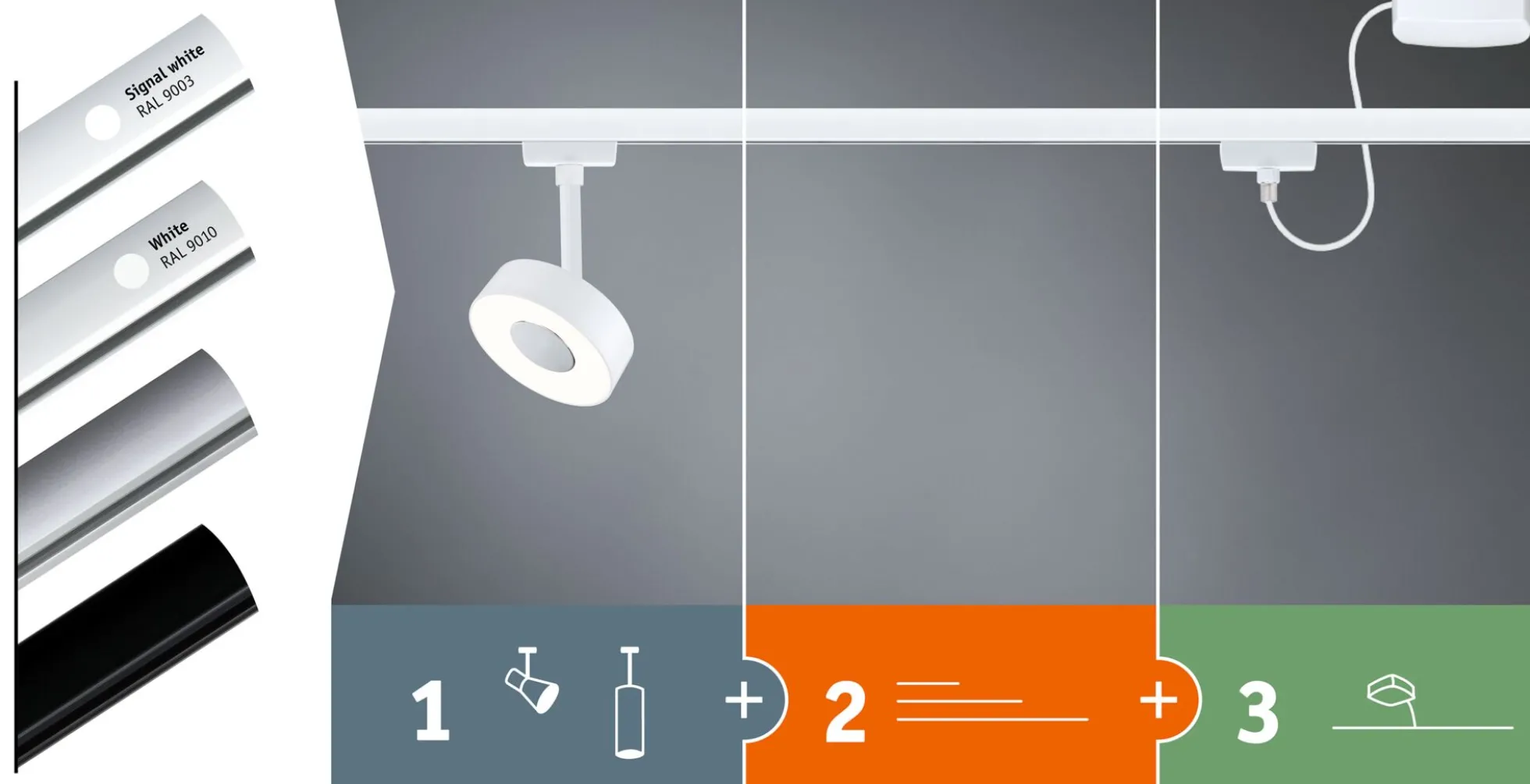 URail Schienenspot - Cover Starterset