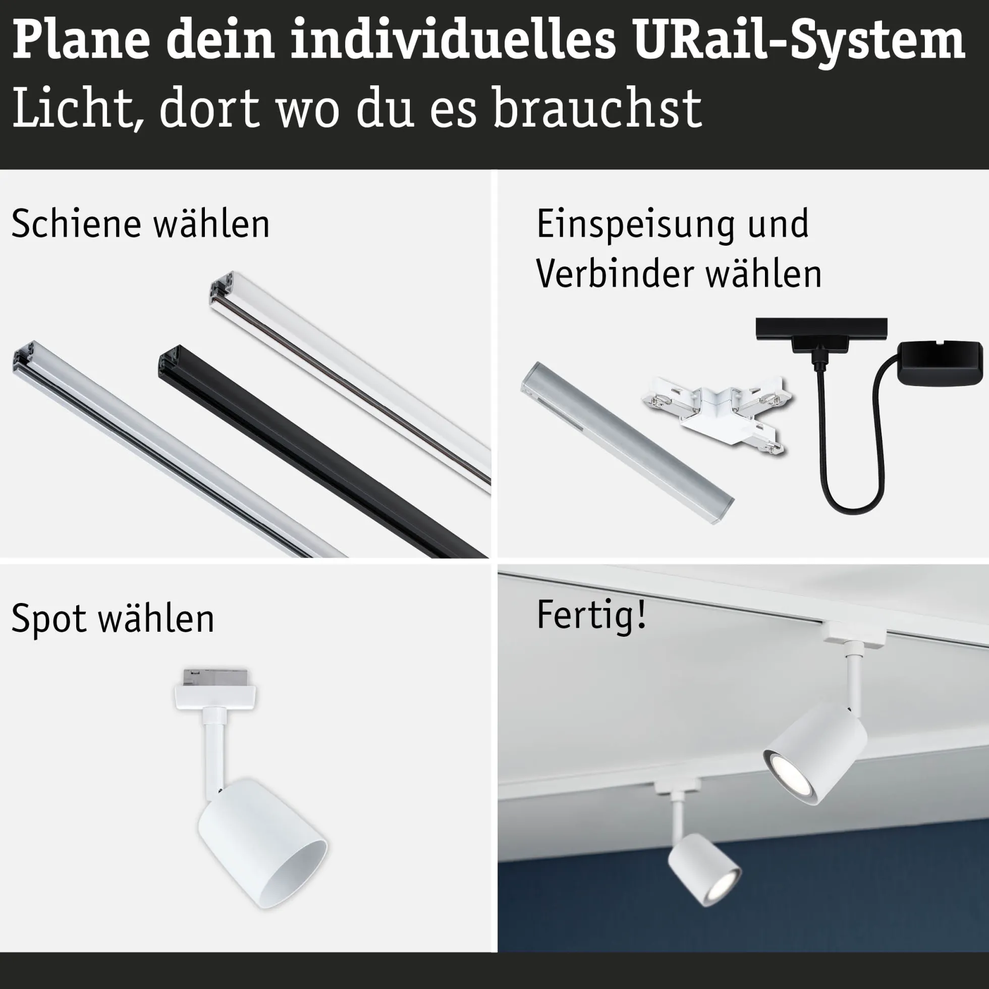 URail Schienenspot - Cover Einzelspot