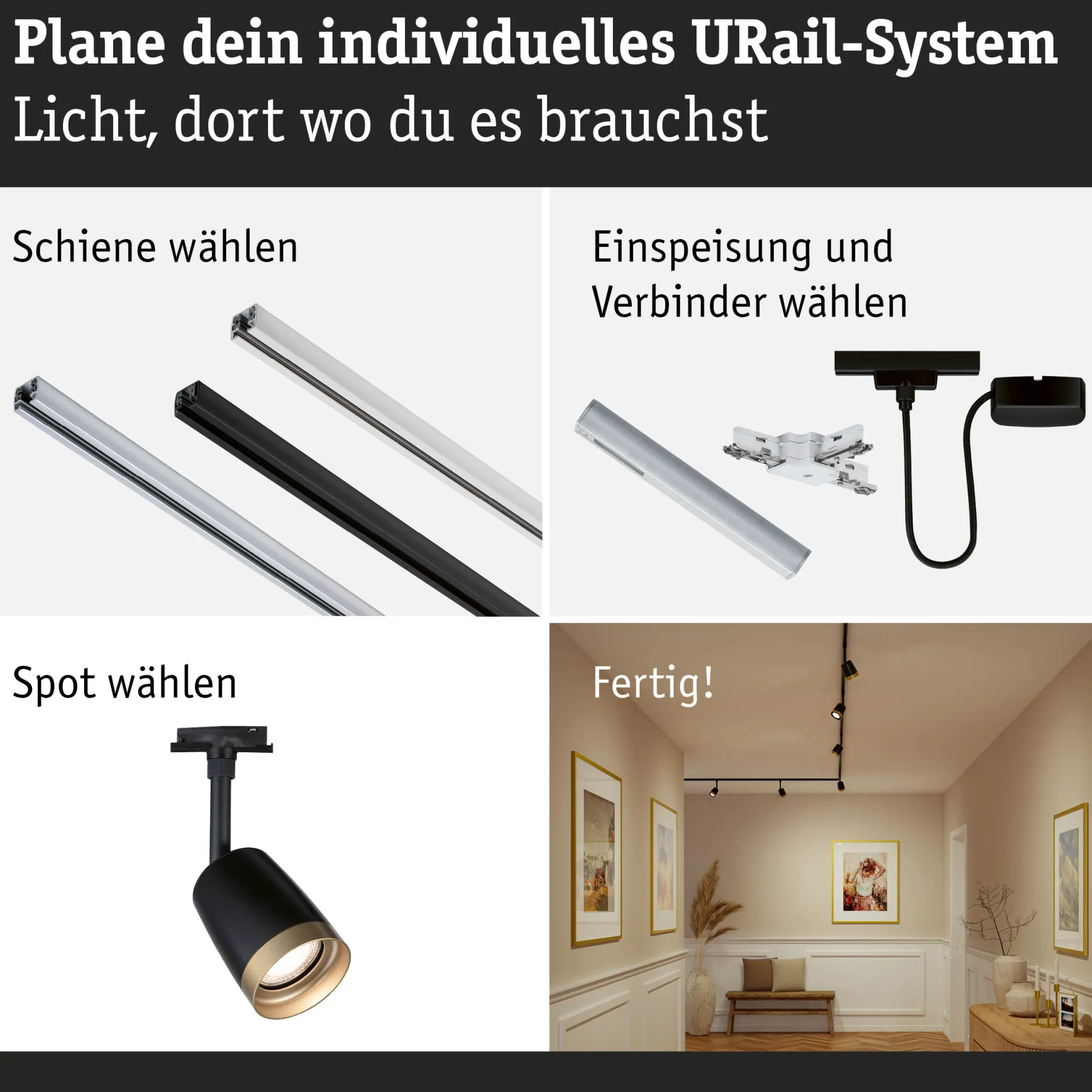 URail Schienenspot - Cover Einzelspot