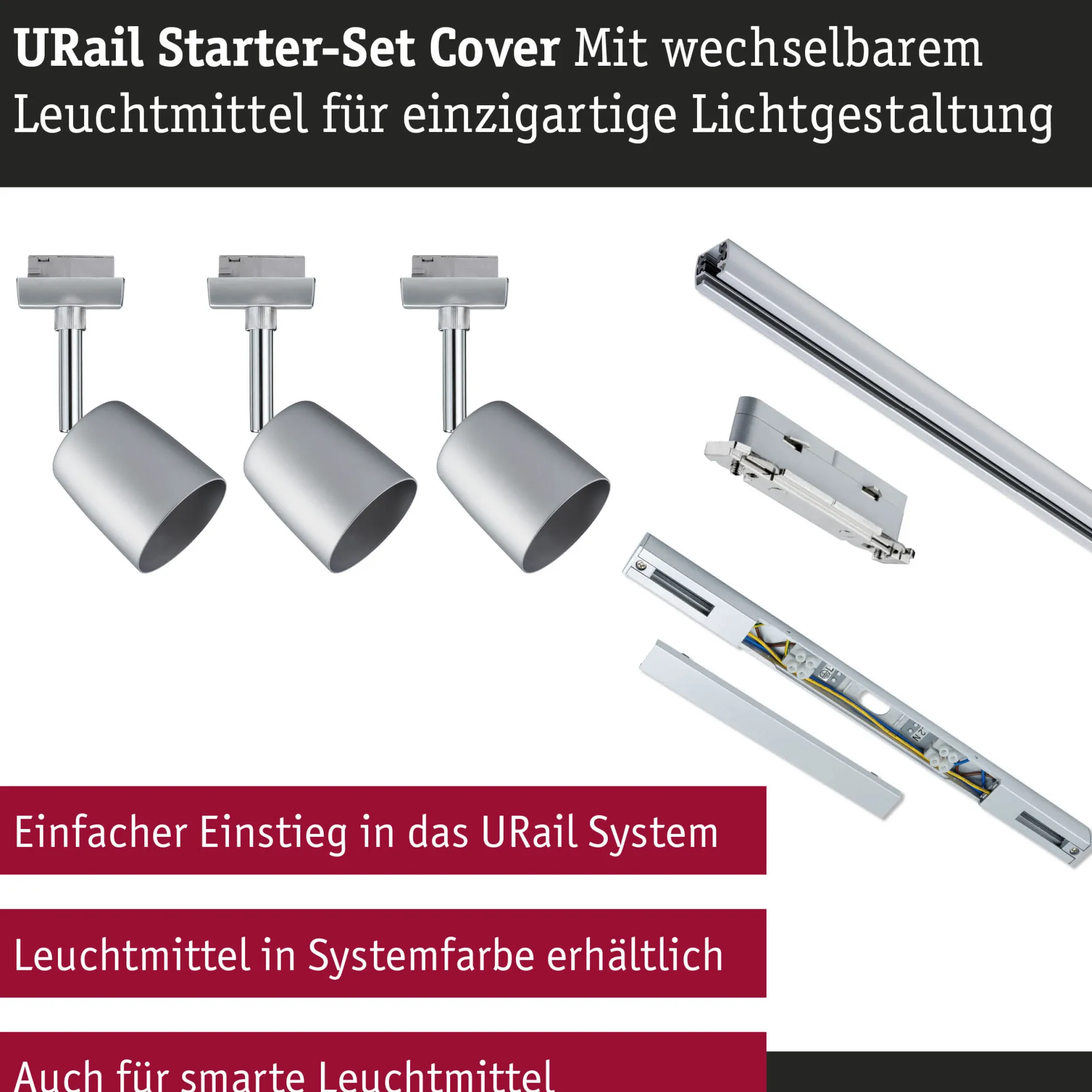 URail Schienenspot - Cover Starterset