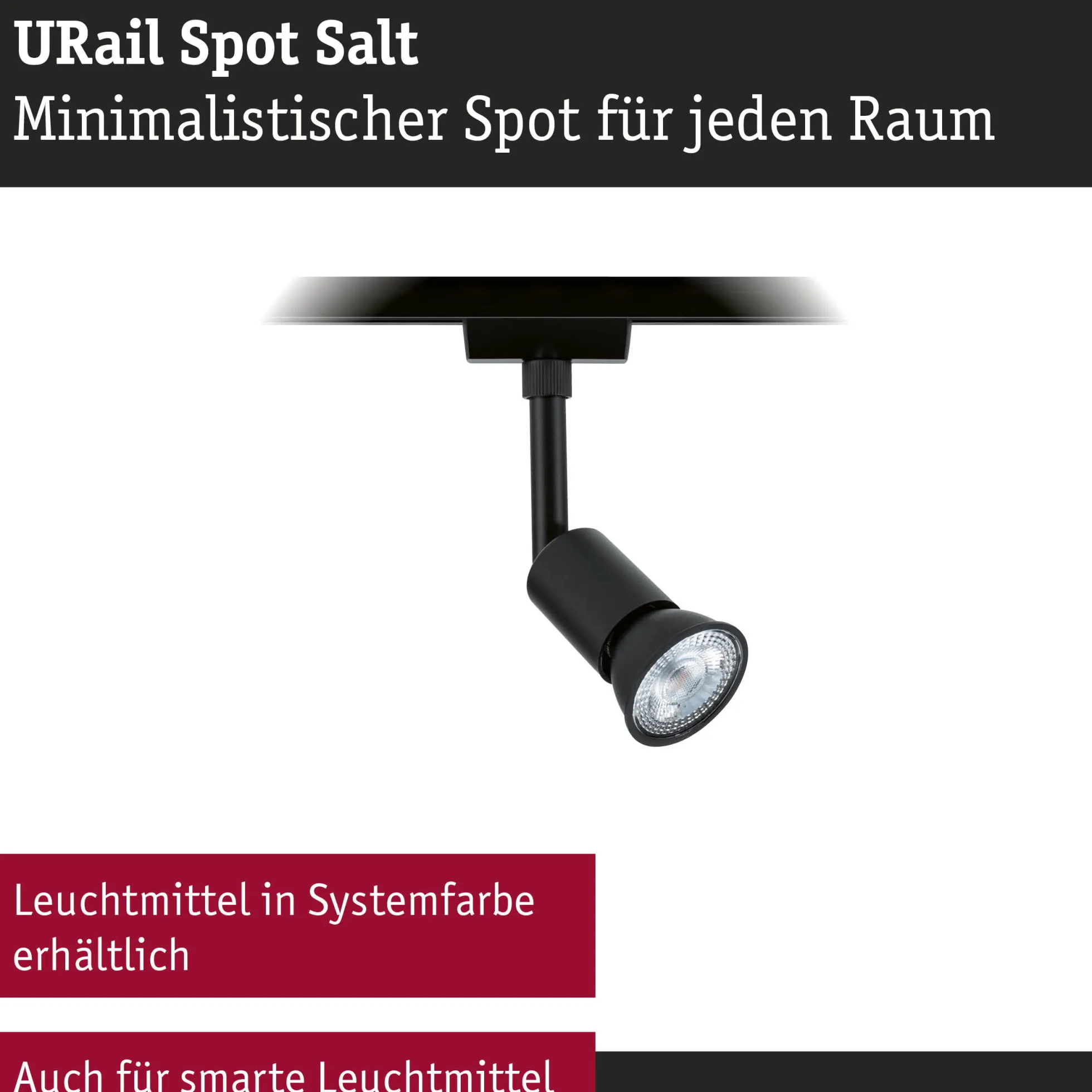 URail Schienenspot - Salt Einzelspot