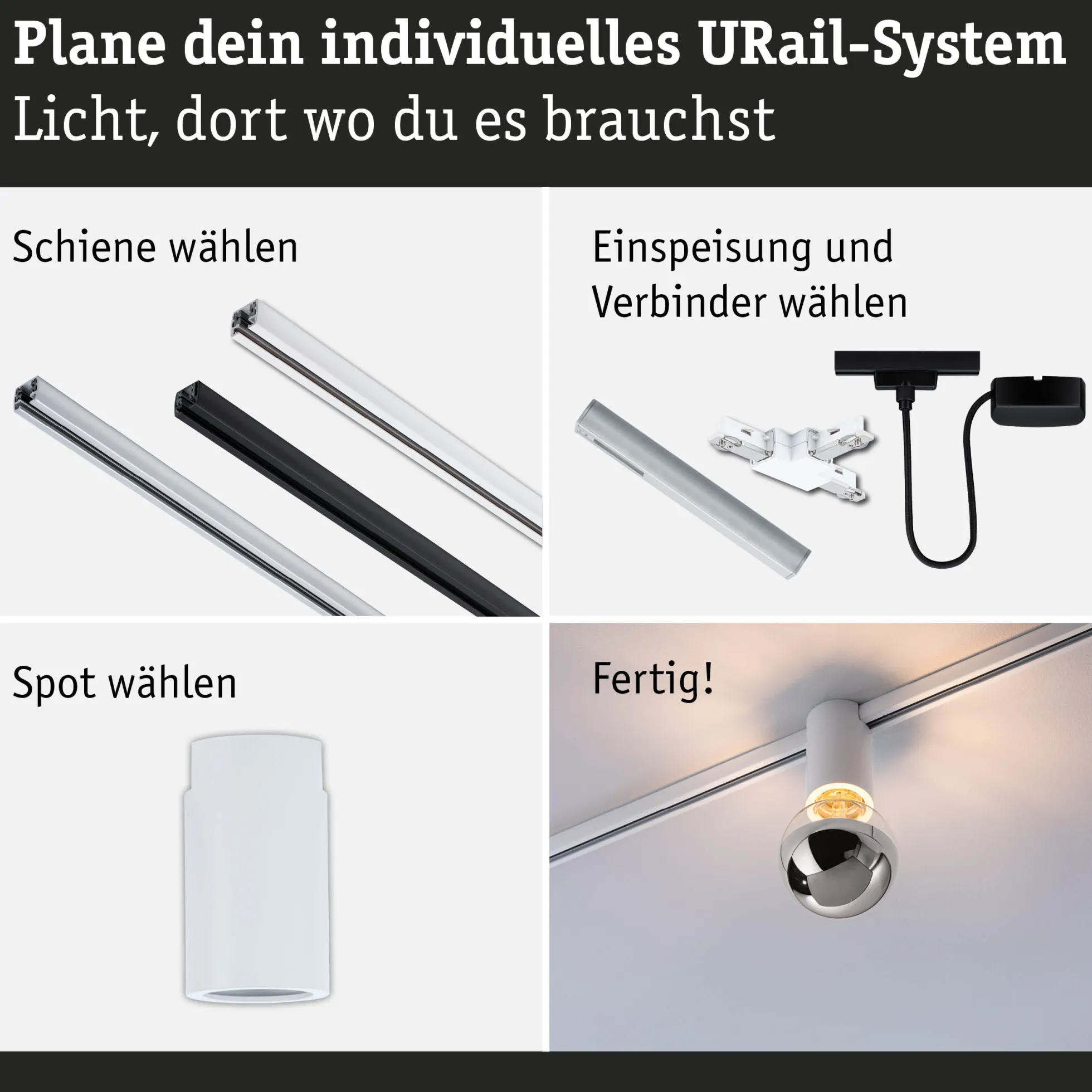 URail Schienenspot - Socket