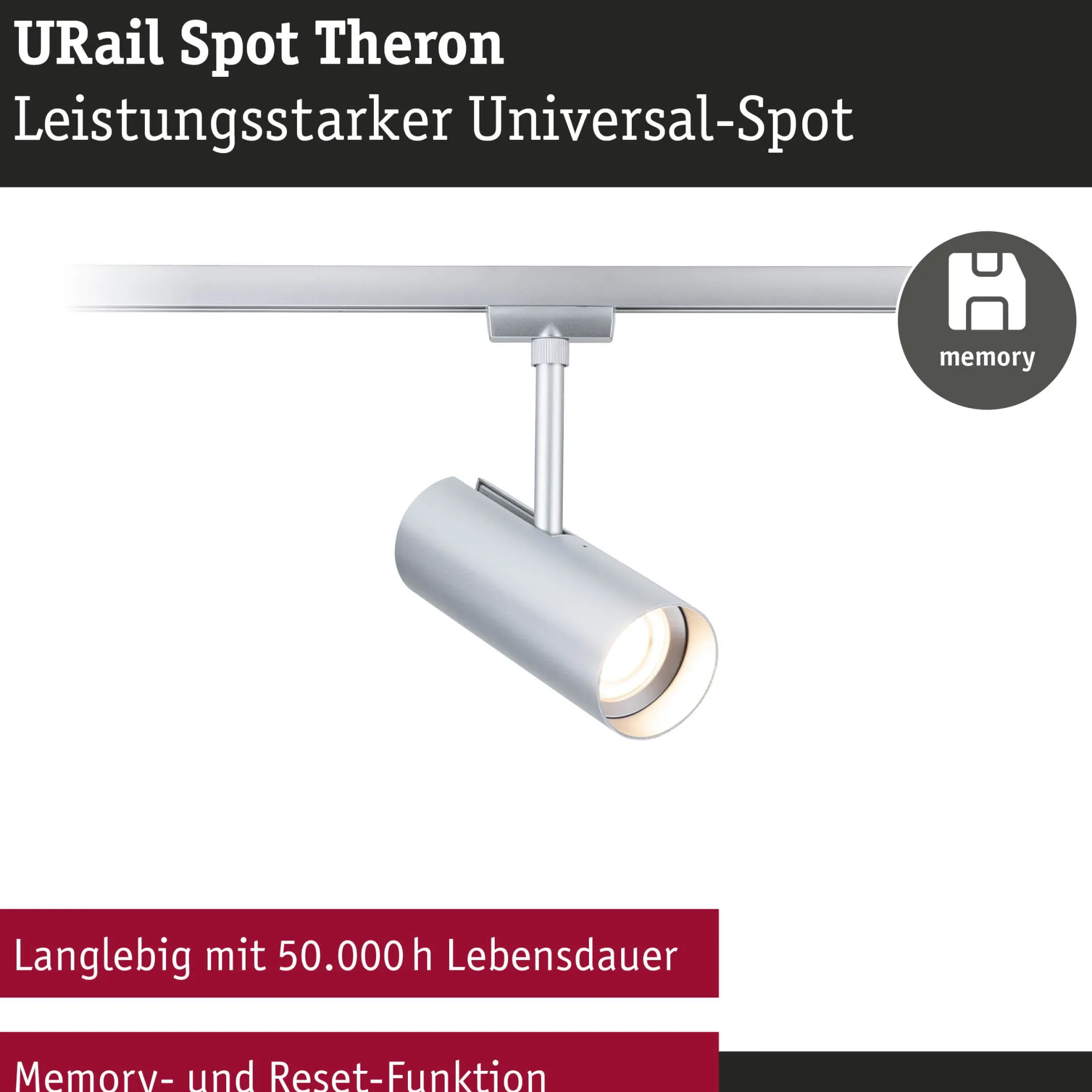 URail Schienenspot - Theron Einzelspot