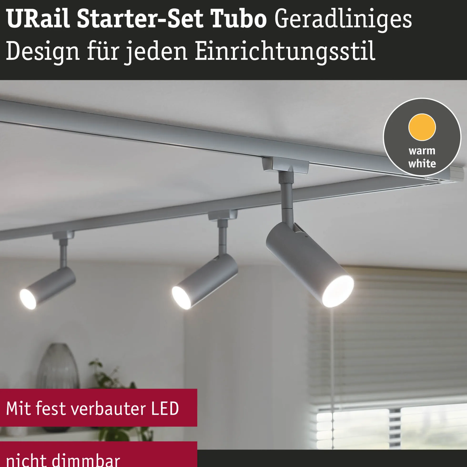 URail Schienenspot - Tubo Starterset