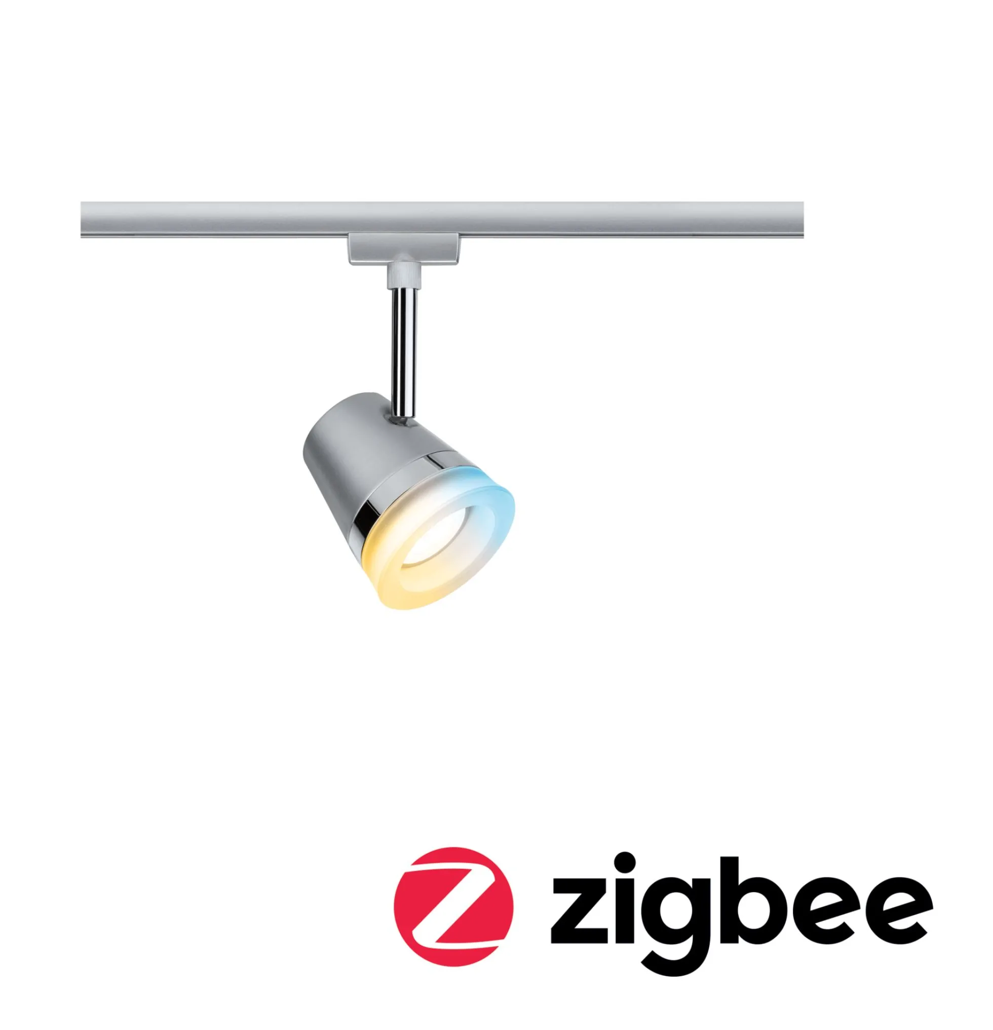 URail Schienenspot Smart Home Zigbee 3.0 - Cone Einzelspot inkl. Tunable White Leuchtmittel