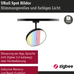 URail Schienenspot Smart Home Zigbee 3.0 - Hildor RGBW