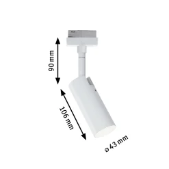 URail Schienenspot 3-Step-Dim - Tubo Einzelspot