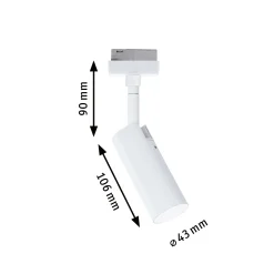 URail Schienenspot 3-Step-Dim - Tubo Einzelspot