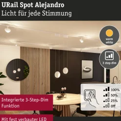 URail Schienenspot 3-Step-Dim - Alejandro