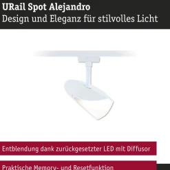 URail Schienenspot 3-Step-Dim - Alejandro
