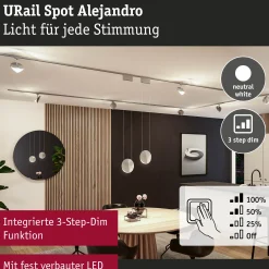 URail Schienenspot 3-Step-Dim - Alejandro
