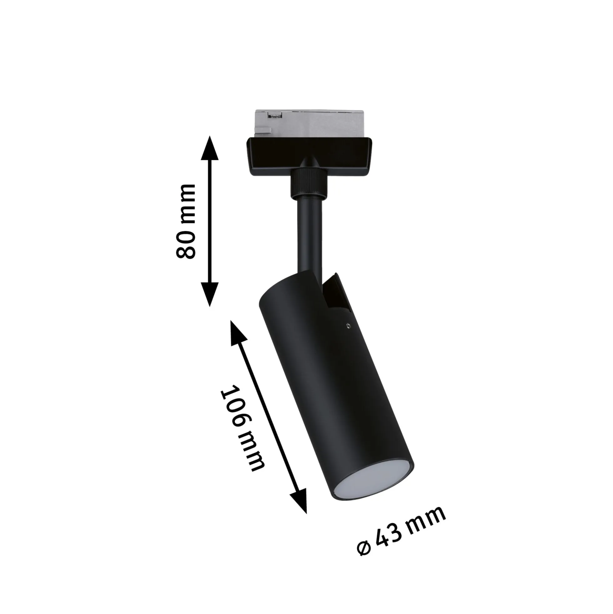 URail Schienenspot 3-Step-Dim - Tubo Einzelspot