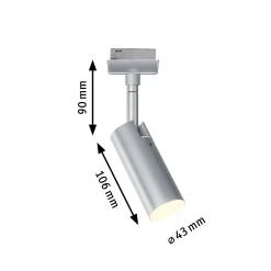 URail Schienenspot 3-Step-Dim - Tubo Einzelspot
