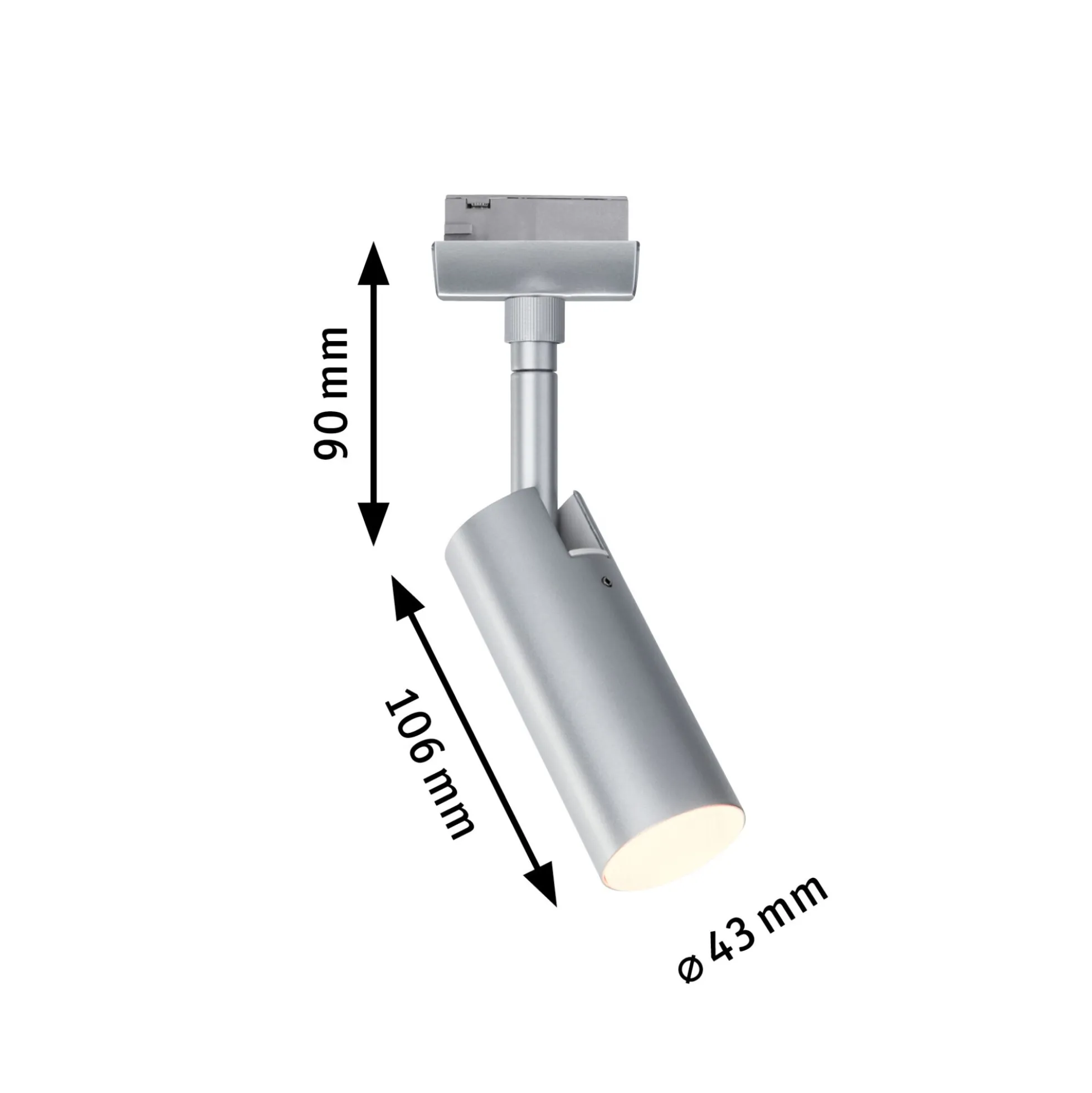 URail Schienenspot 3-Step-Dim - Tubo Einzelspot