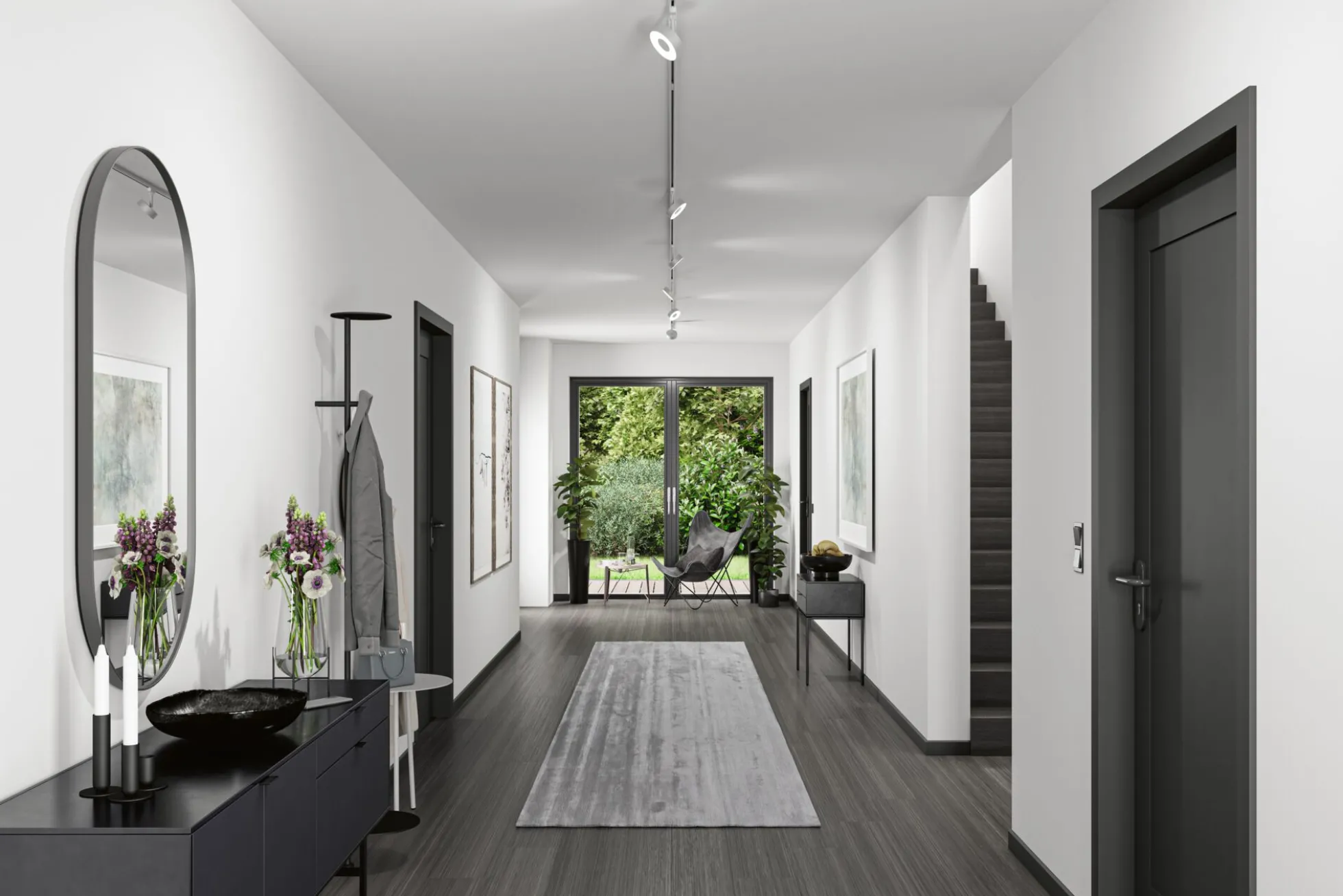 URail Schienenspot 3-Step-Dim - Circle