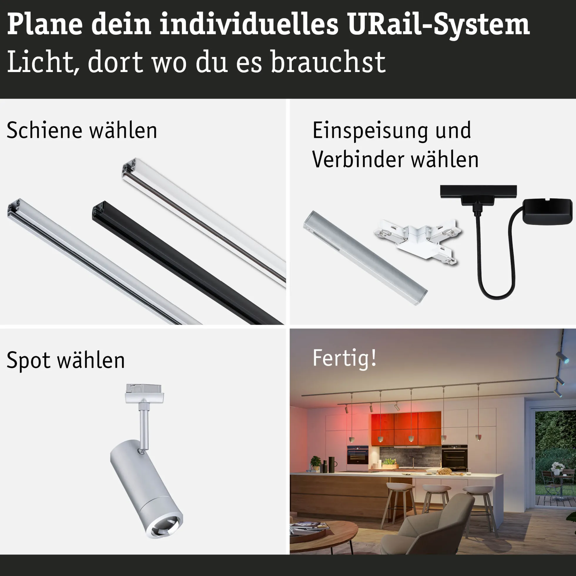 URail Spot Smart Home Zigbee 3.0 - Tarie RGBW
