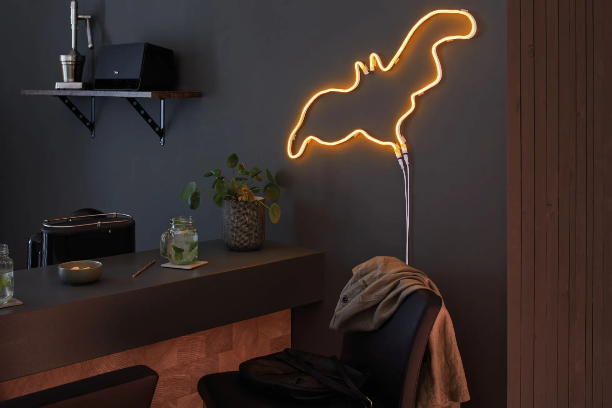 USB LED Strip - Neon Colorflex Orange