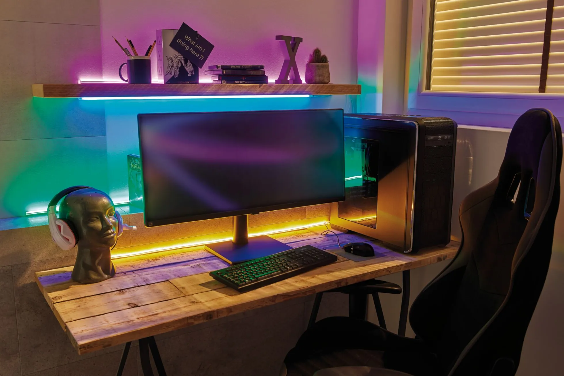 USB LED Strip - Neon Colorflex Pink