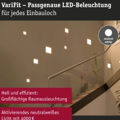 VariFit LED Einbaupanel - Veluna