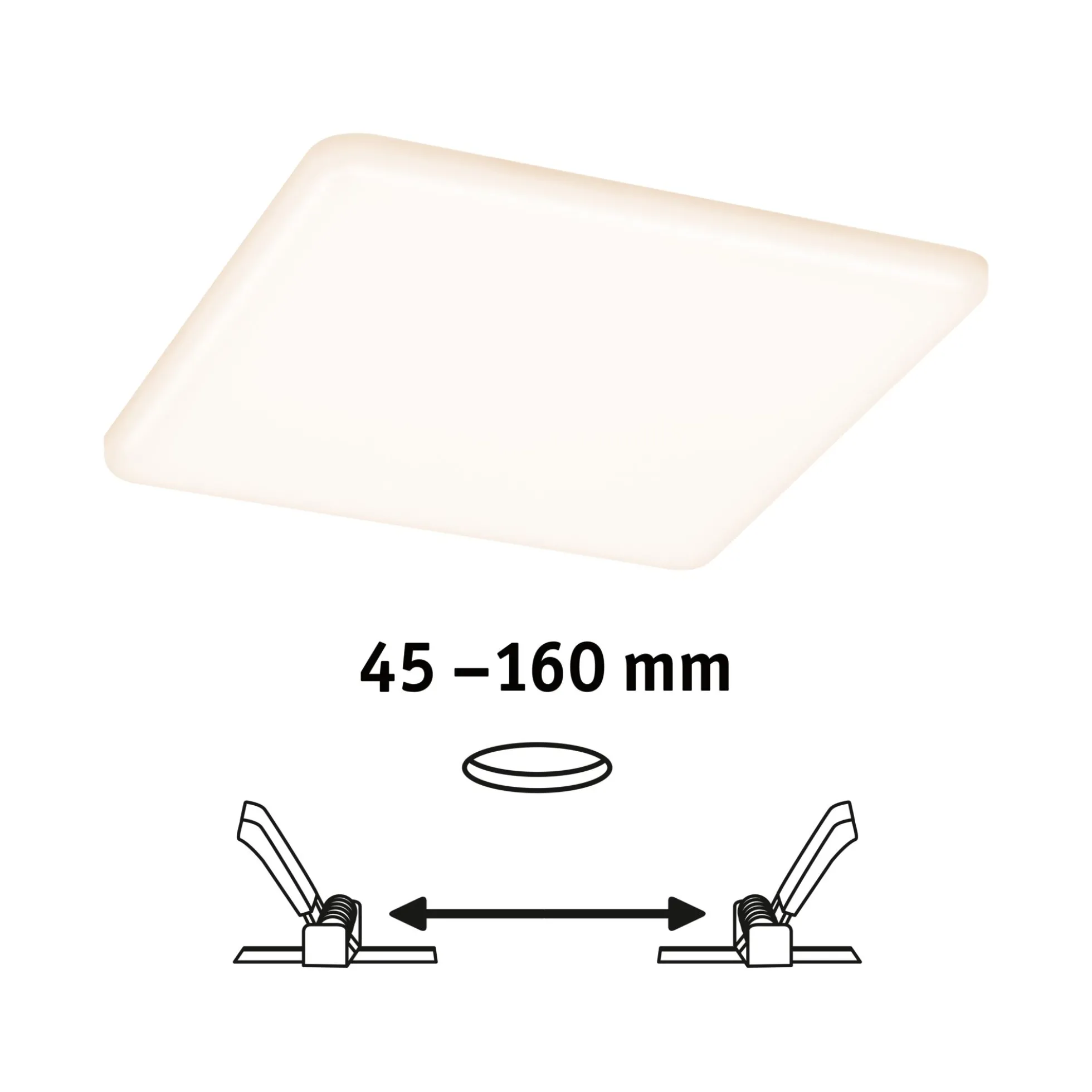 VariFit LED Einbaupanel - Veluna