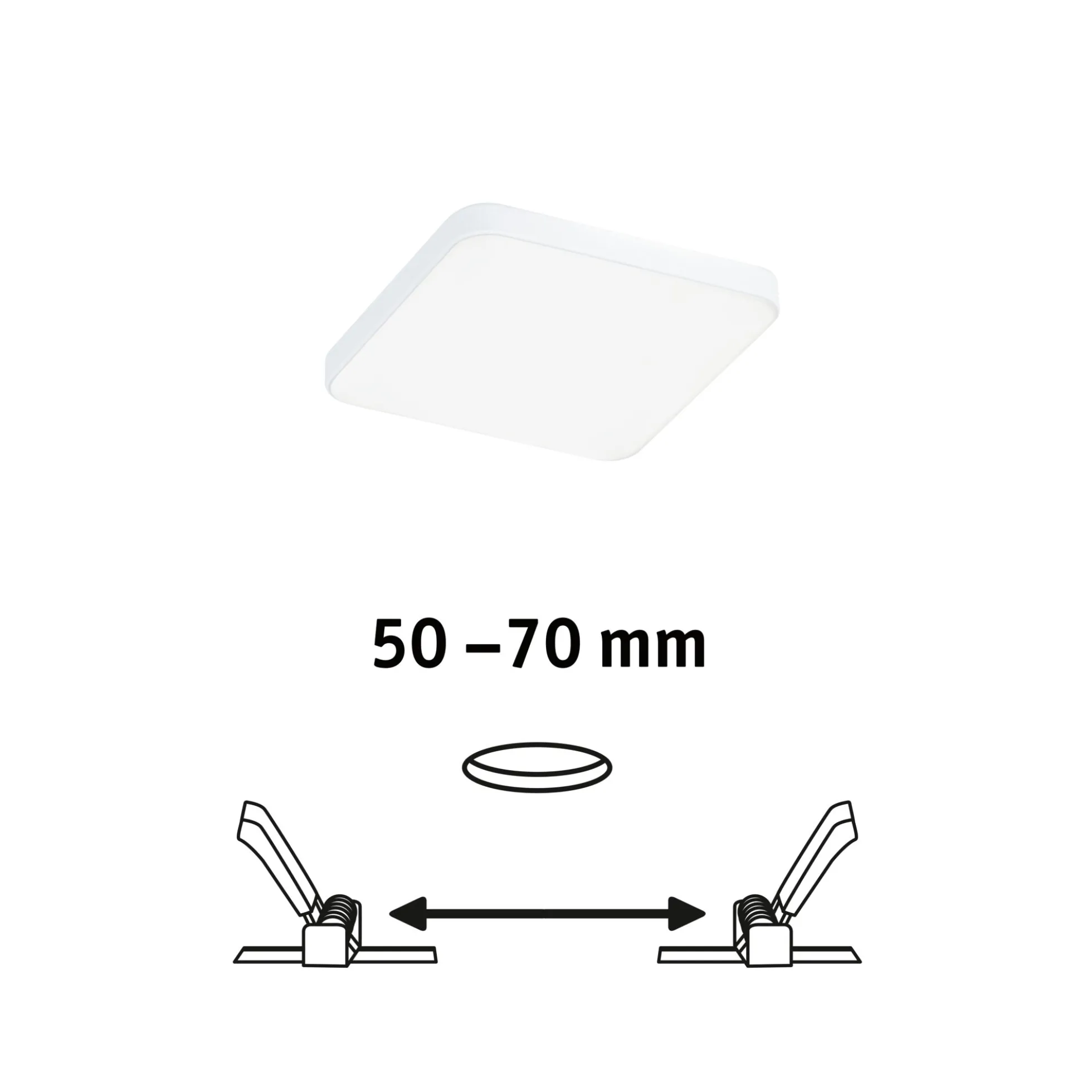 VariFit LED Einbaupanel - Veluna Edge