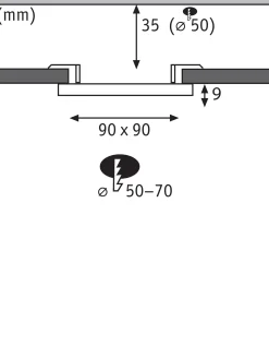 VariFit LED Einbaupanel - Veluna Edge