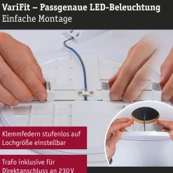 VariFit LED Einbaupanel Dim to Warm - Areo