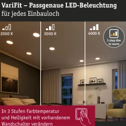 VariFit LED Einbaupanel Dim to Warm - Areo
