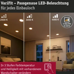 VariFit LED Einbaupanel Dim to Warm - Areo