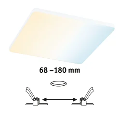 VariFit LED Einbaupanel Smart Home Zigbee 3.0 - Veluna Edge