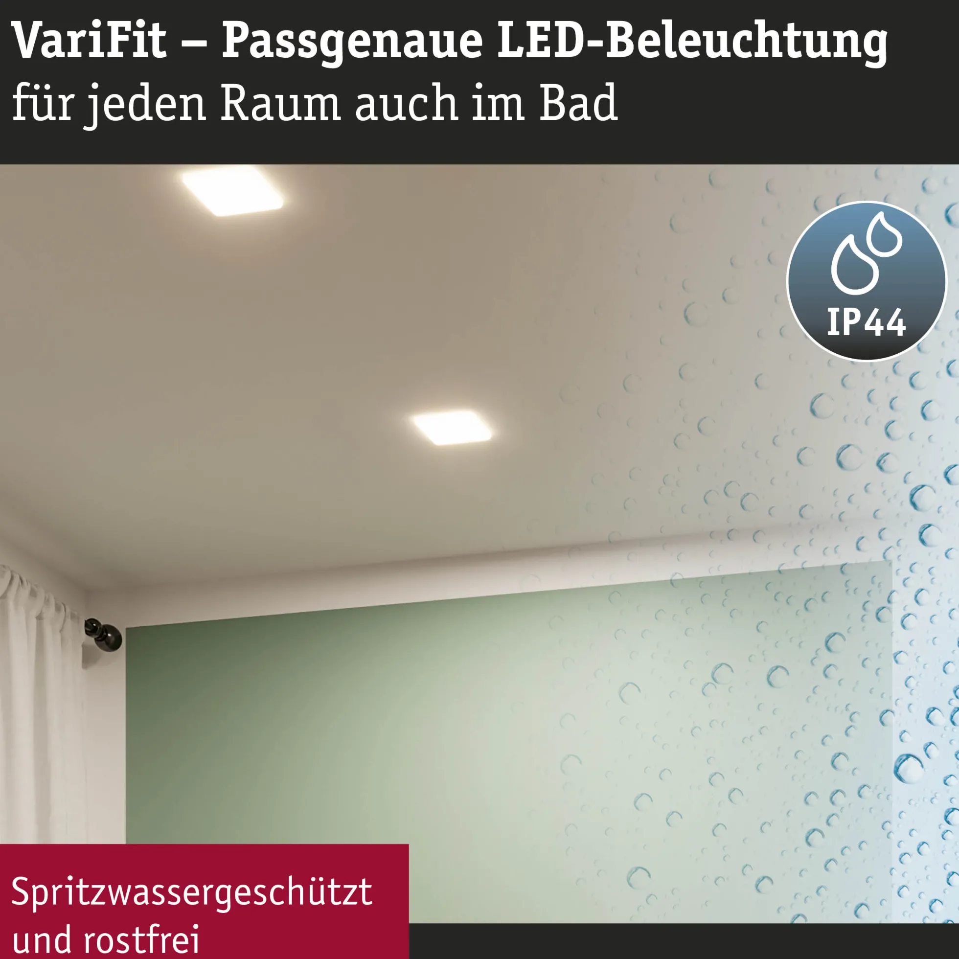 VariFit LED Einbaupanel Smart Home Zigbee 3.0 - Veluna Edge