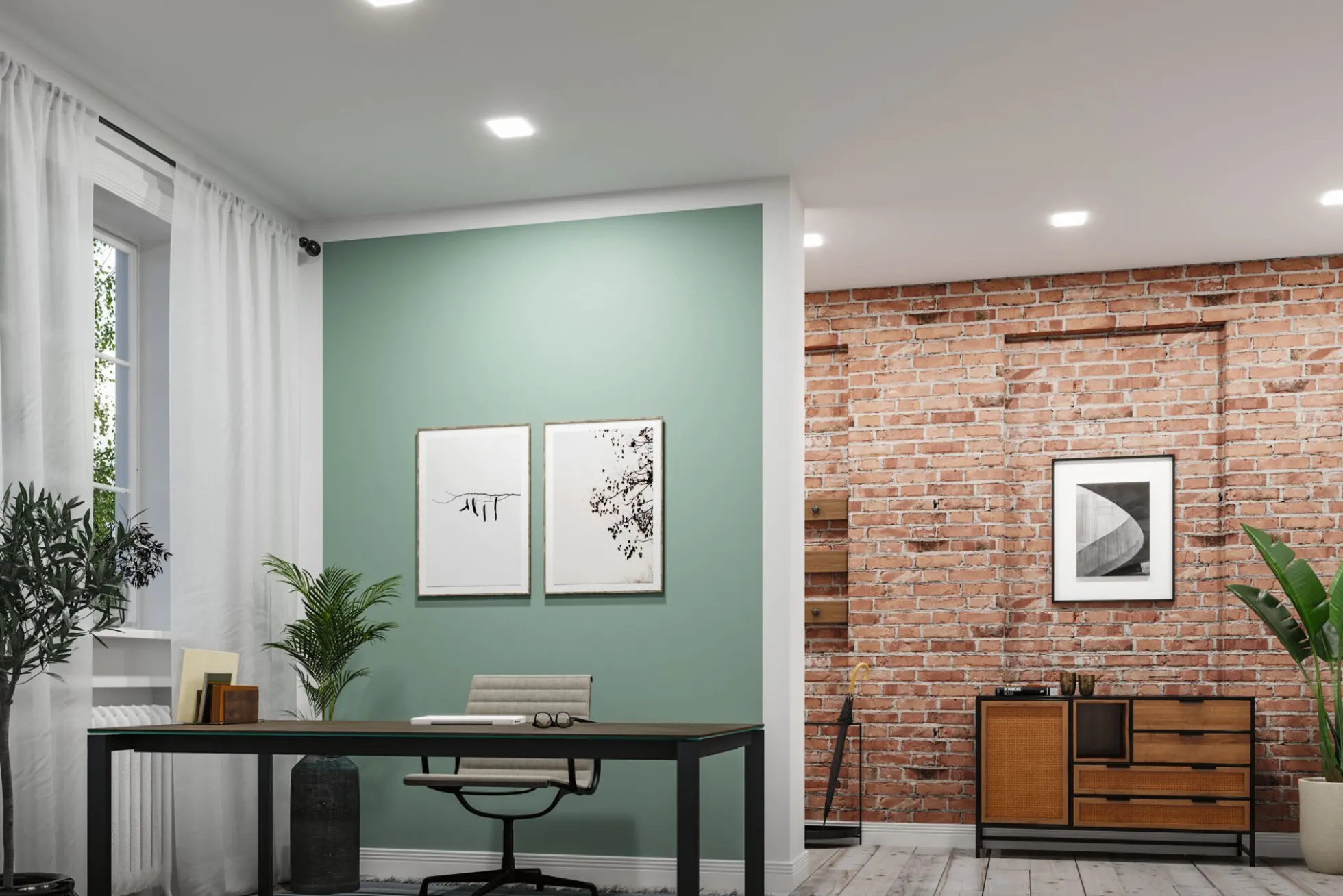 VariFit LED Einbaupanel Smart Home Zigbee 3.0 - Veluna Edge
