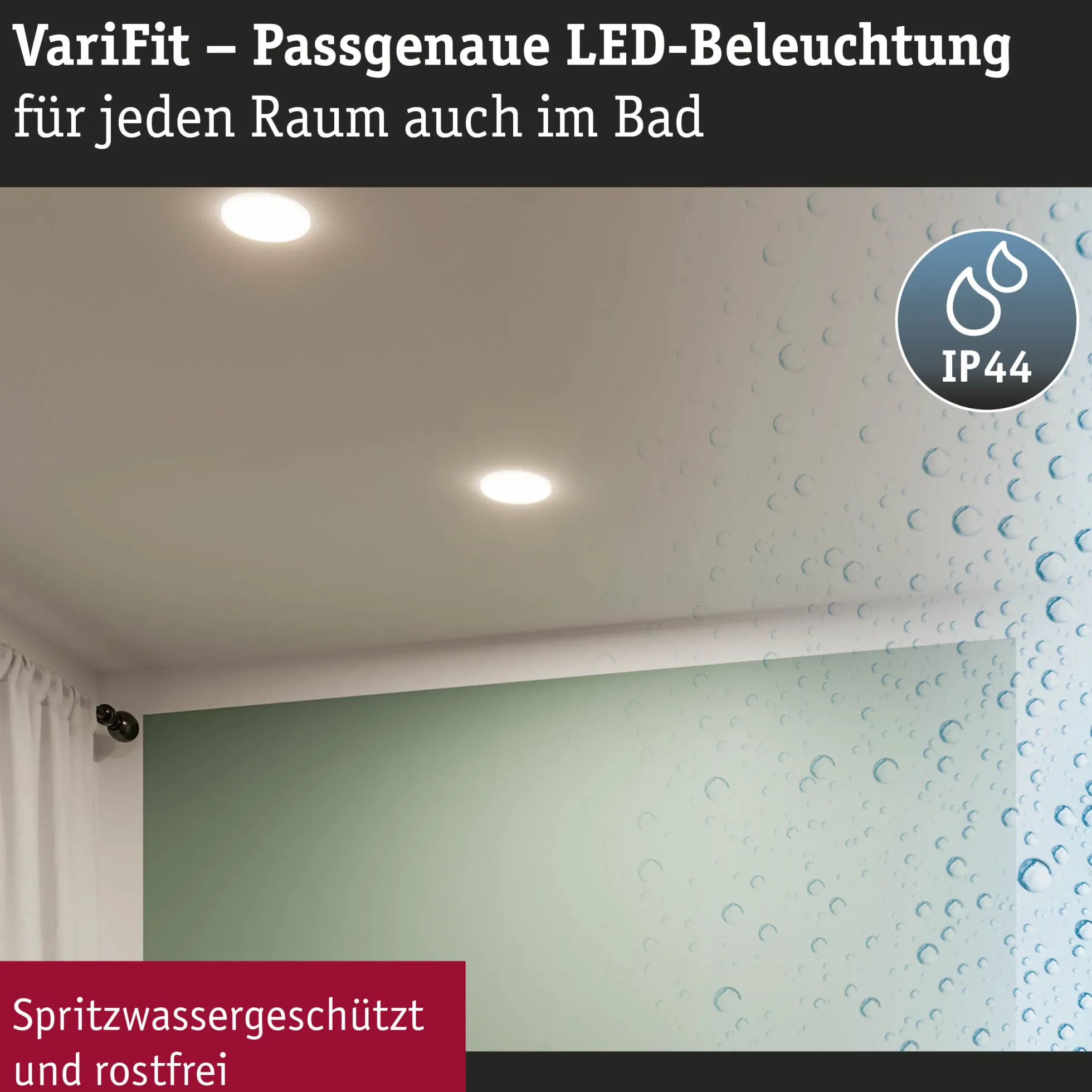 VariFit LED Einbaupanel Smart Home Zigbee 3.0 - Veluna